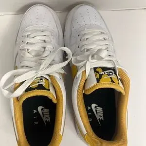 Nike Air Force 1 Low Double Swoosh “Light Ginger” Size 8 White CT2300-100 Nike Air Force 1 SIZE 10 Double Swoosh White Light Ginger  main image 4